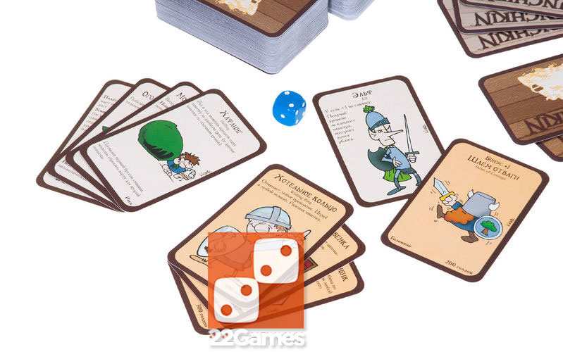 Манчкин – Для взрослых, Для детей, Для любой компании Манчкин цветной