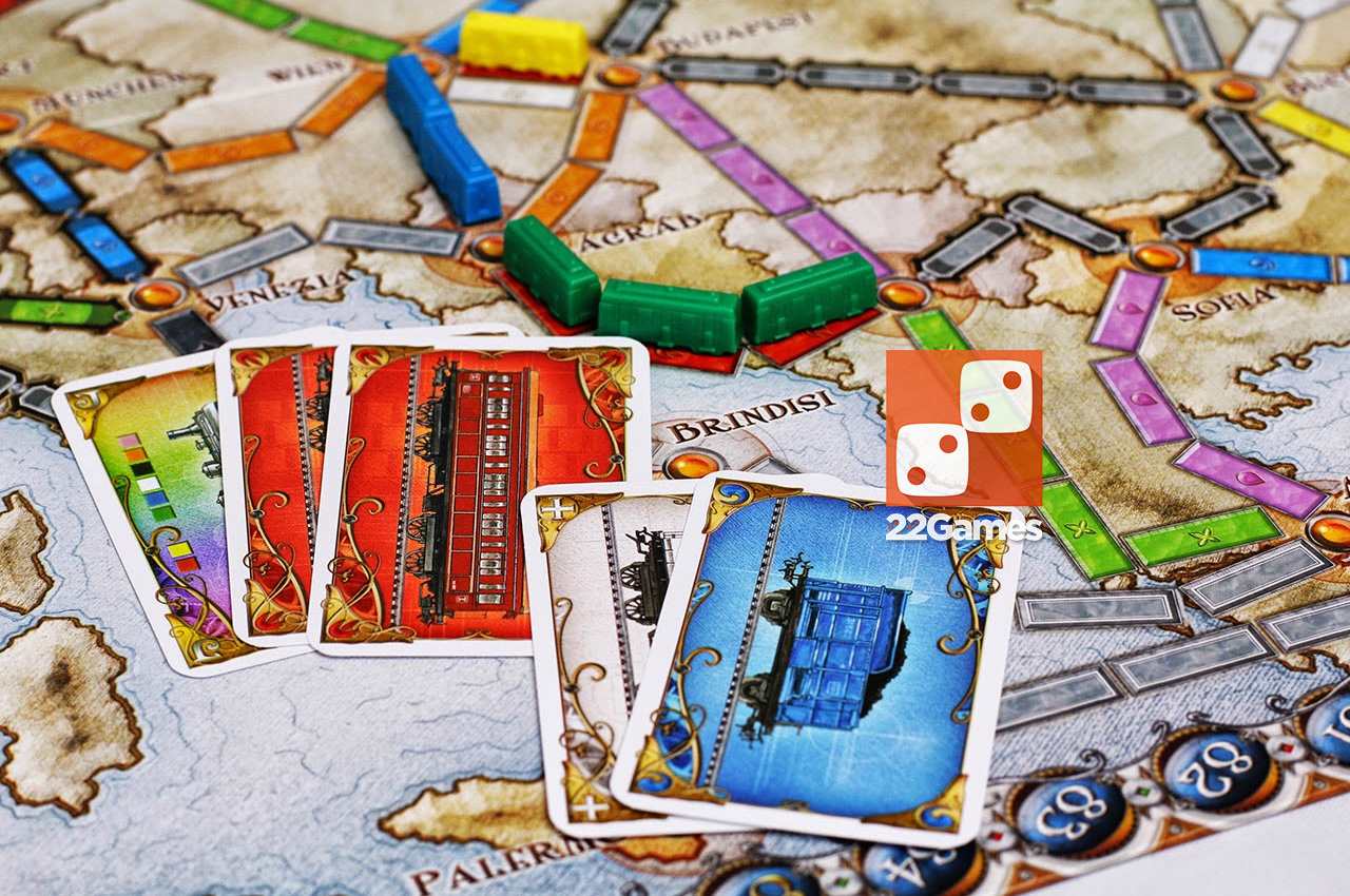 Ticket to Ride: Europe (ENG) – Настольные игры – магазин 22Games.net