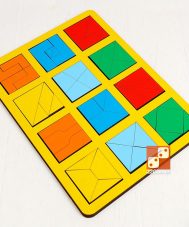Сложи квадрат, 2 уровень сложности (макси)