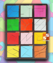 Сложи квадрат, 3 уровень сложности Нескучные Игры