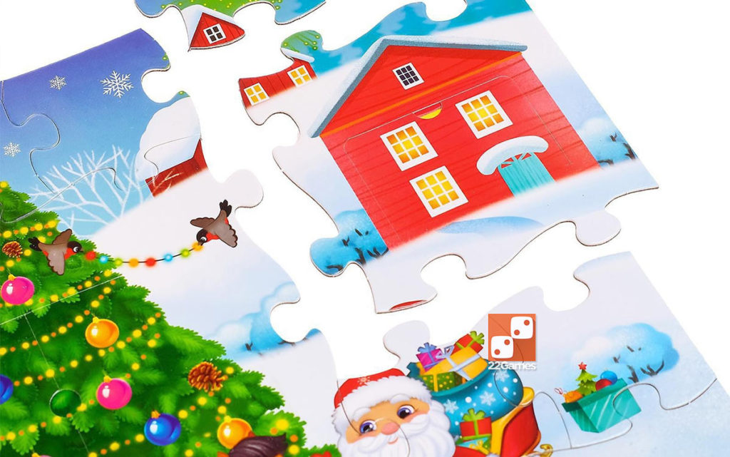 Пазлы с окошками «Зимние радости» – Настольные игры – магазин 22Games.net