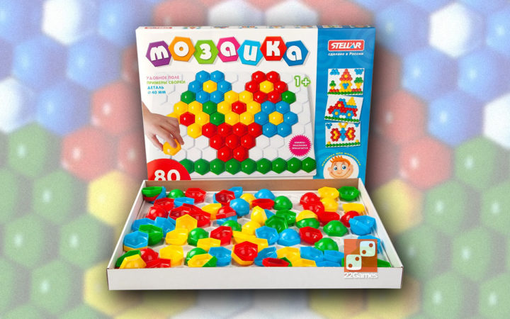 Стеллар. Мозаика сферическая (диаметр 40 мм, 80 дет.) – Настольные игры ...