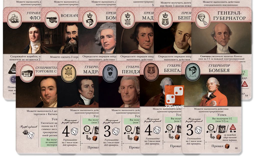 Джон Компани. Второе издание – Настольные игры – магазин 22Games.net