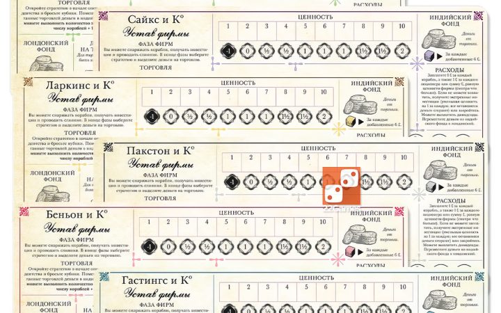 Джон Компани. Второе издание – Настольные игры – магазин 22Games.net