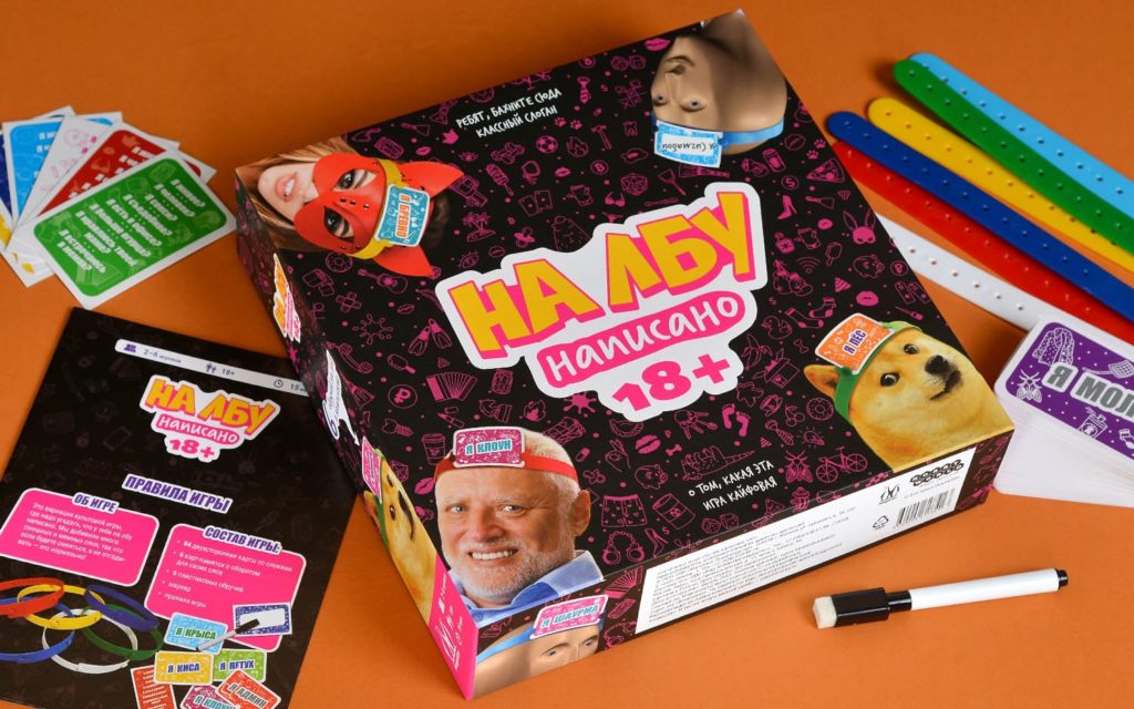 «На лбу написано 18+»: новая игра для шумных компаний