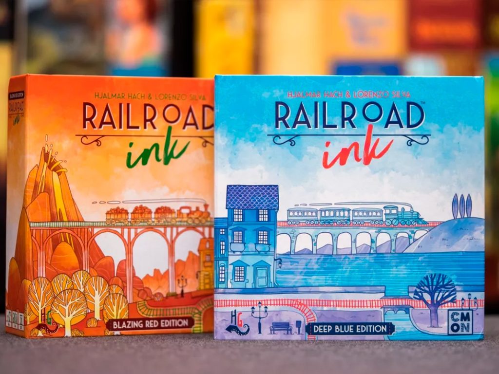 Railroad Ink и Railroad Tiles выходят на русском