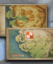 Кольцо Всевластья. Набор карт Эриадора для путешествий