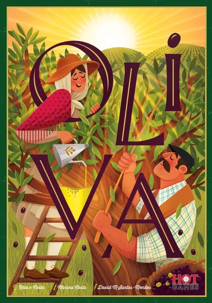 Oliva — оливковая капля истории Португалии в настольной коробке