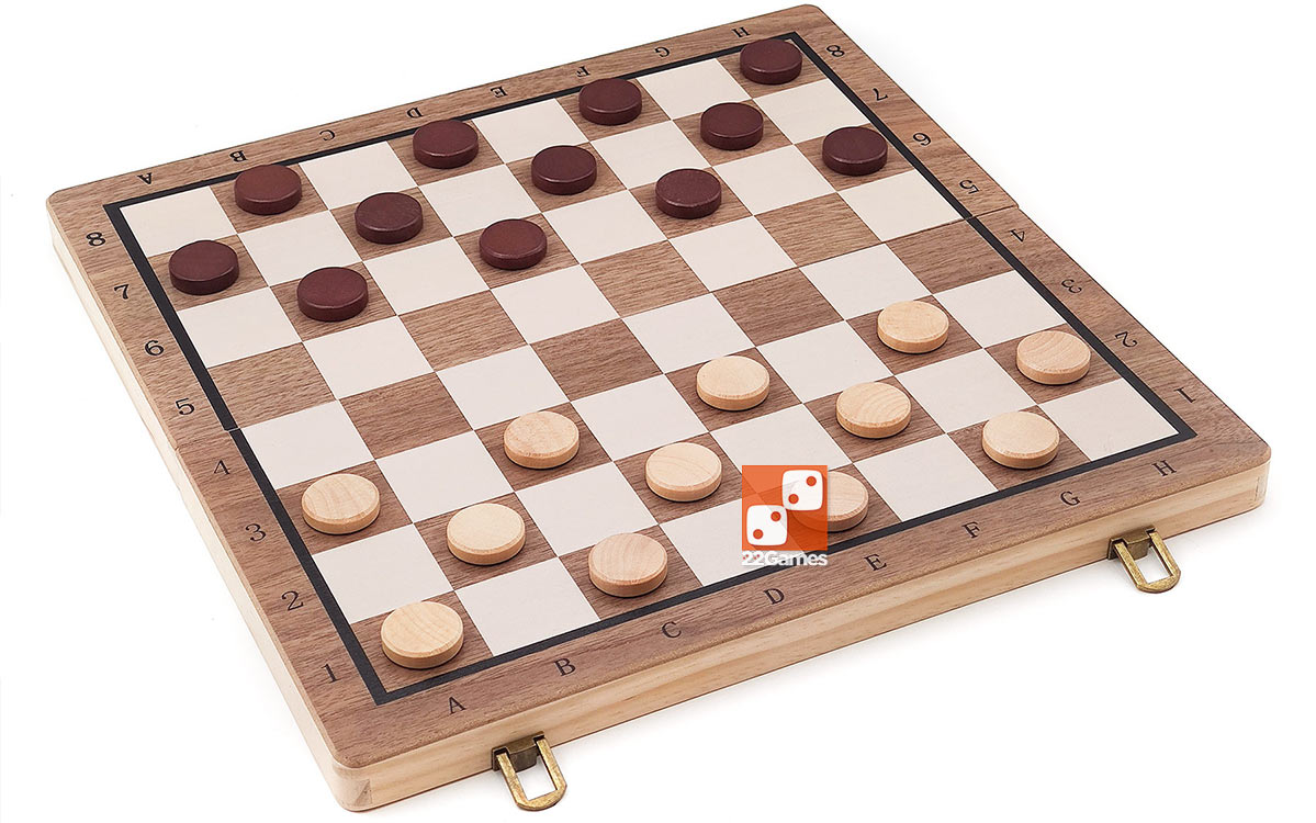 Шахматы магнитные с шашками деревянные в доске (39х39 см) – Для взрослых, Для детей Шахматы магнитные с шашками деревянные в доске (39х39 см)