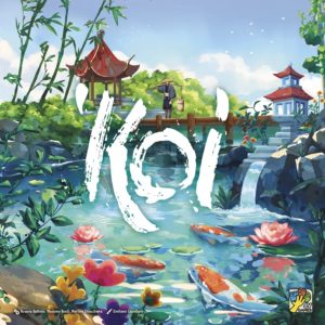 KOI — поэтичный пруд с карпами на столе